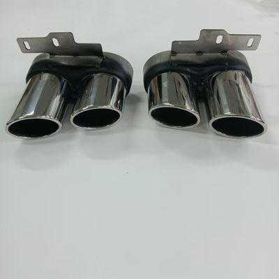 New Arrival Rear Bumper Lip for Audi A6 C8 Nonsline Facelift Audi S6 Style Rear Diffuser With Tailpipes 2019-2022
