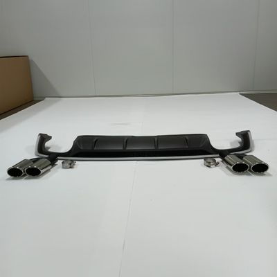 New Arrival Rear Bumper Lip for Audi A5 Nonsline Facelift Audi S5 Style Rear Diffuser With Tailpipes 2016-2019