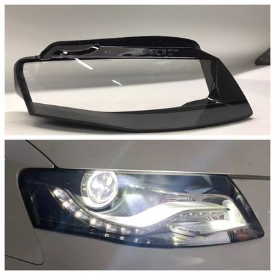 Xenon Headlights Front Glass Shell Car Headlight Cover clear Lens Headlamp Lampshade for Audi A4 B8 2009-2012