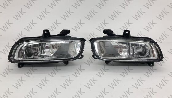 Square Front Fog Light Pair for Audi A8 D3 (2007-2010) - Left & Right (4E0 941 699 B / 4E0 941 700 B)