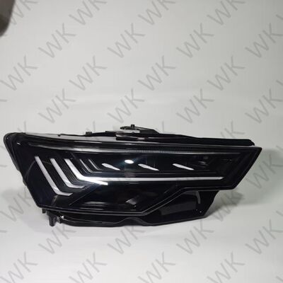 IP67 Audi A6 Headlight Upgrade 2019 - 2025 C8 LED Modified Matrix Looking Five Bars