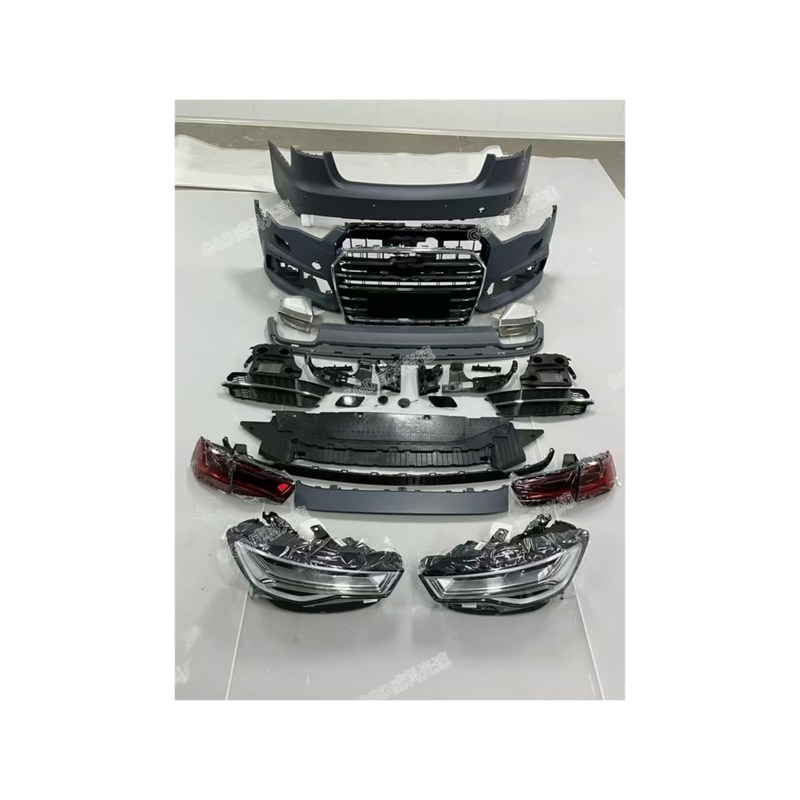 Old Modified New Body Kit Suitable for A6 Modified Bumper Surrounded C7 Old Modified 12-15 Modified 16-18