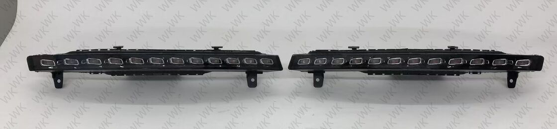 Day Running Light Assembly 4L0953041D 4L0953042D LED Turn Signal Light for Q7 Normal Front Bumper 2010-2015 12 LED